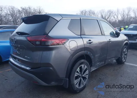 2022 Nissan Rogue Sv из США, поврежденный, VIN JN8BT3BB4NW332189